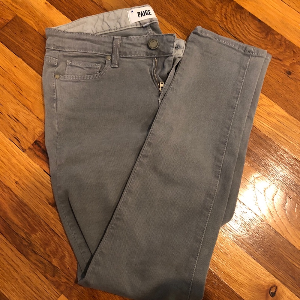 PAIGE Skyline Skinny Ankle Peg Jean